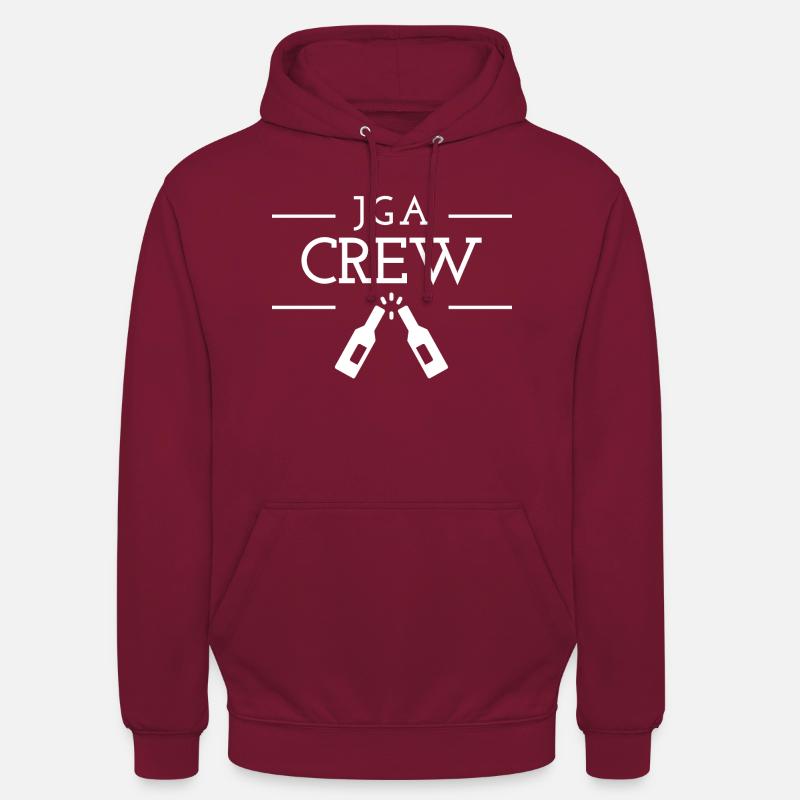 JGA Crew - Unisex Hoodie - Bordeaux