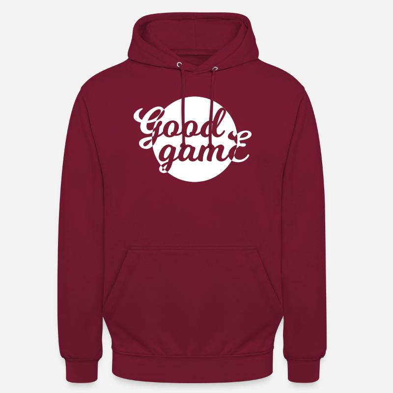 Jeu PC de jeu - Sweat-shirt à capuche unisexe - bordeaux