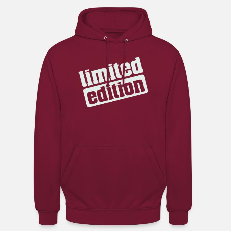 Édition limitée - Sweat-shirt à capuche unisexe - bordeaux