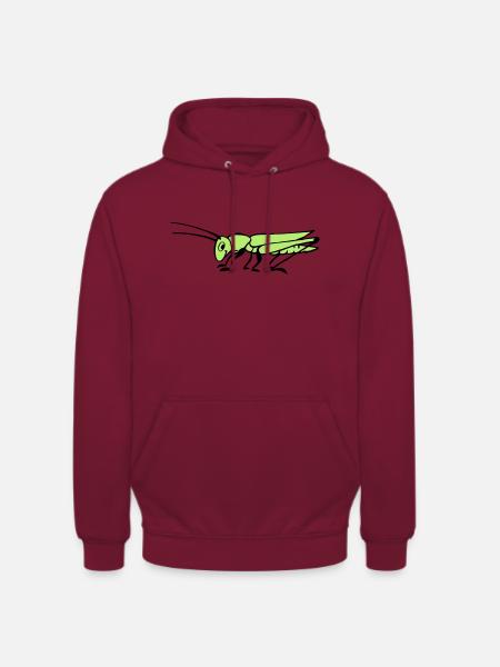 Grasshopper - Unisex Hoodie - bordeaux