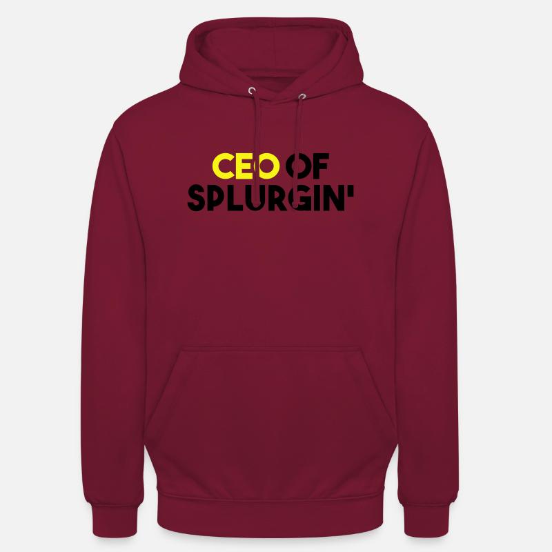 GESCHÄFTSFÜHRER VON SPLURGIN' - Unisex Hoodie - Bordeaux