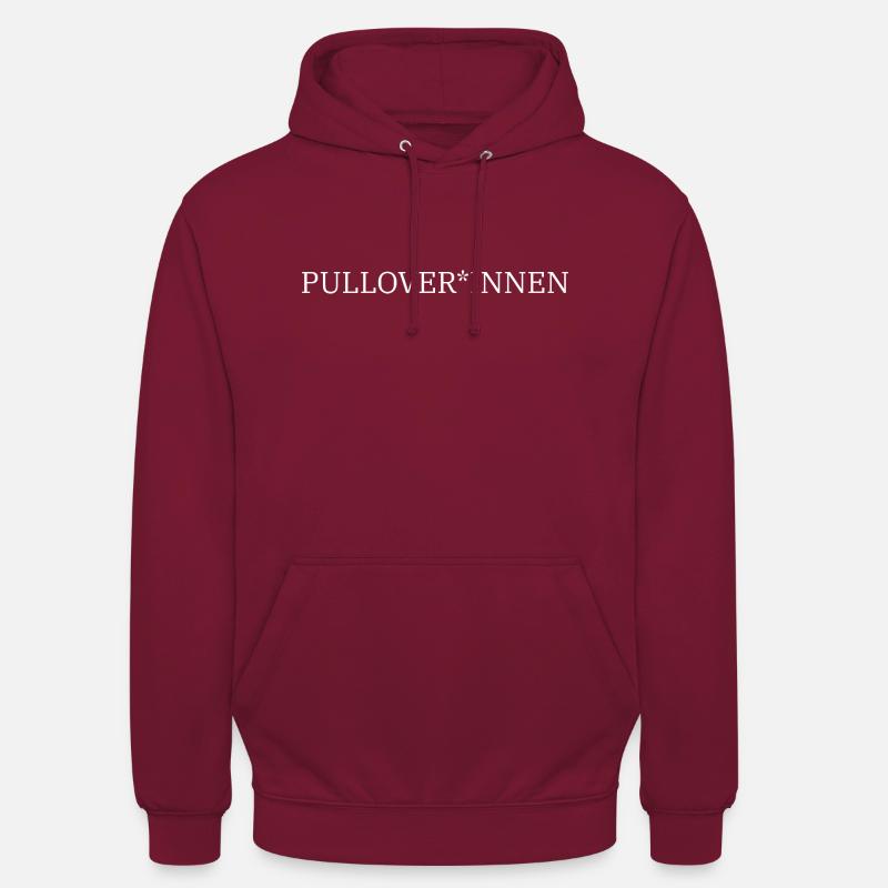 Pullover*innen - Unisex Hoodie - Bordeaux