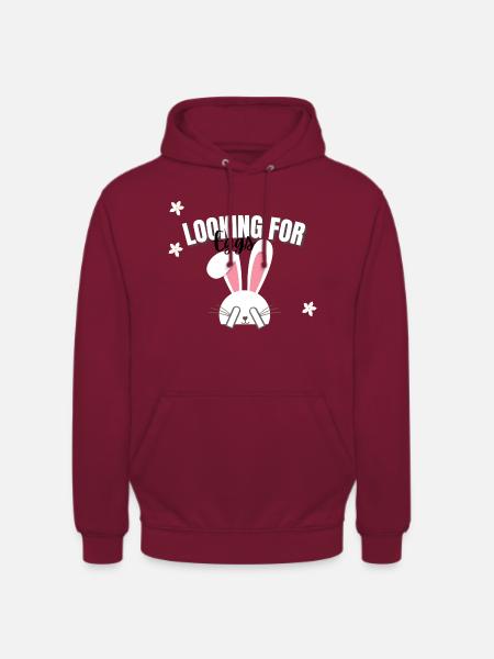 Ostereiersuche / Suche an Ostern - Unisex Hoodie - Bordeaux