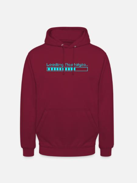 Ladebildschirm - Retro Gaming Design - Unisex Hoodie - Bordeaux