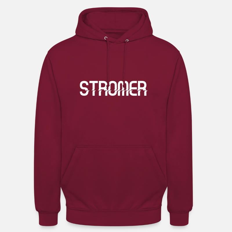 Schweizerdeutsch Elektriker - Stromer - Unisex Hoodie - Bordeaux