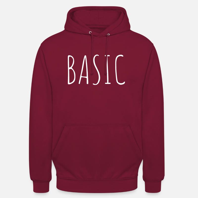 basic - Unisex Hoodie - Bordeaux