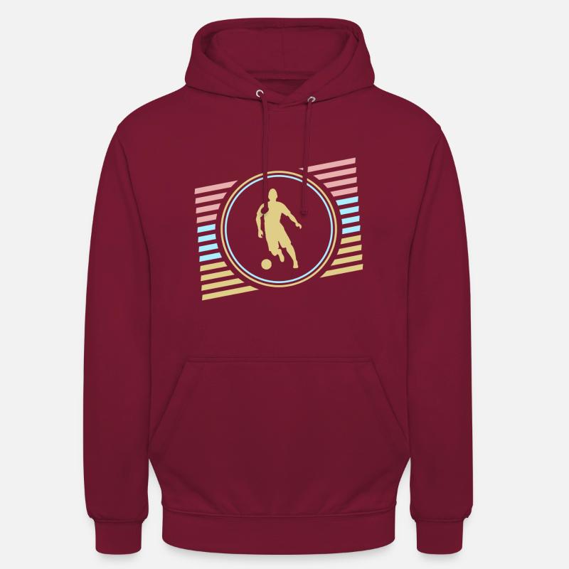 Soccer - Unisex Hoodie - bordeaux