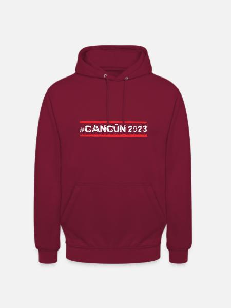 Cancun 2023 - Unisex Hoodie - bordeaux
