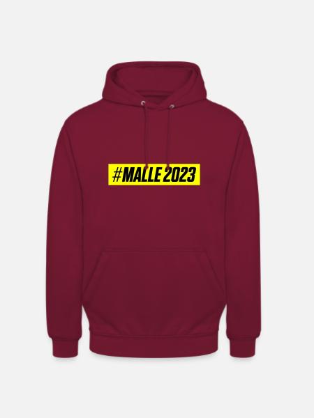 Malle 2023 - Unisex Hoodie - bordeaux