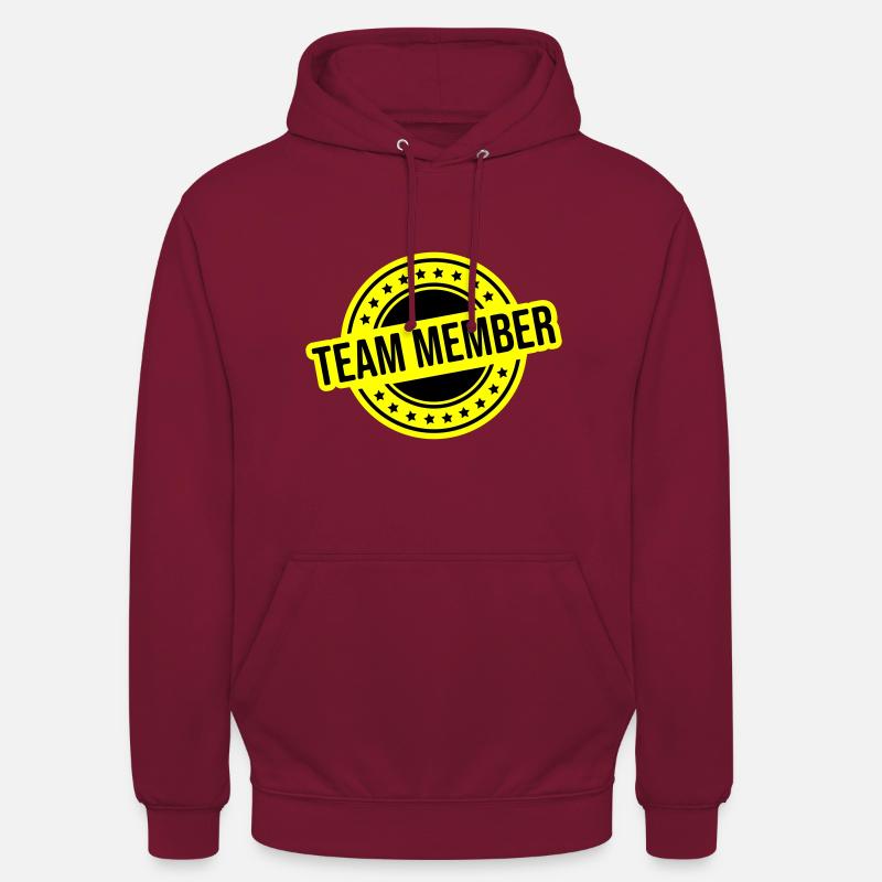 Équipier - Sweat-shirt à capuche unisexe - bordeaux