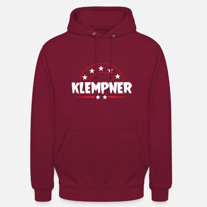 Klempner Beruf - Unisex Hoodie - Bordeaux