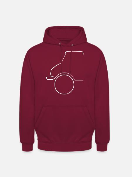 Universal Motor Gerät - Unisex Hoodie - Bordeaux