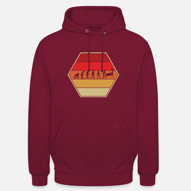 Pinball machine Evolution Pinball Development - Unisex Hoodie - bordeaux
