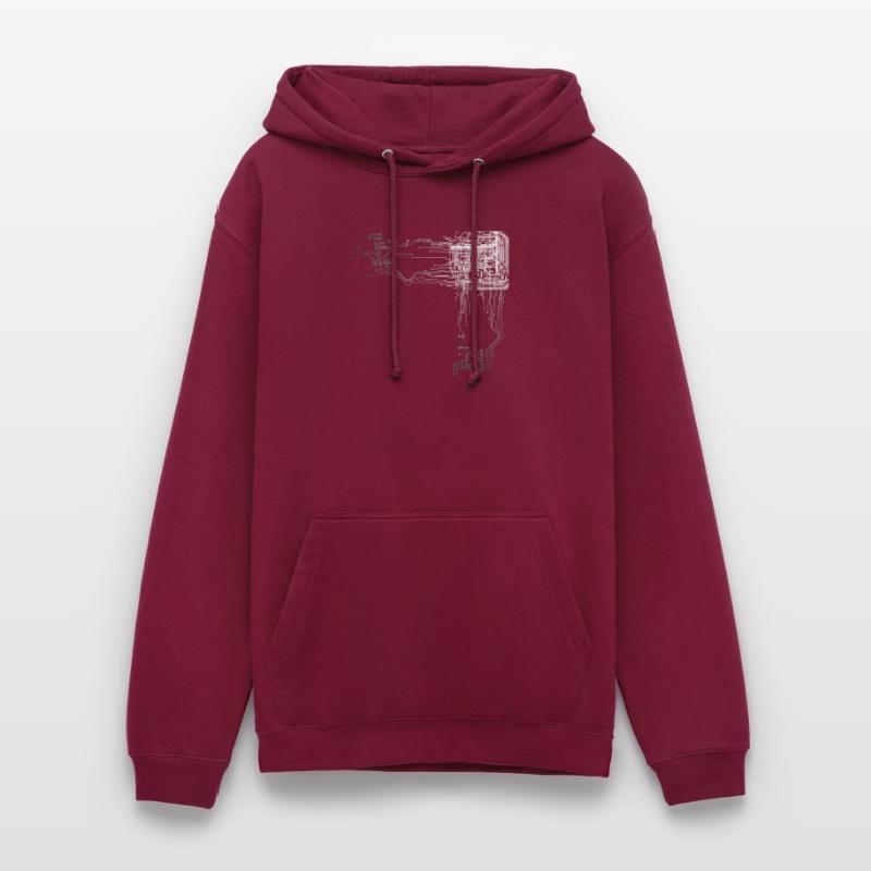 Programmierer CPU Nerd Computerprogrammierer Unisex Hoodie