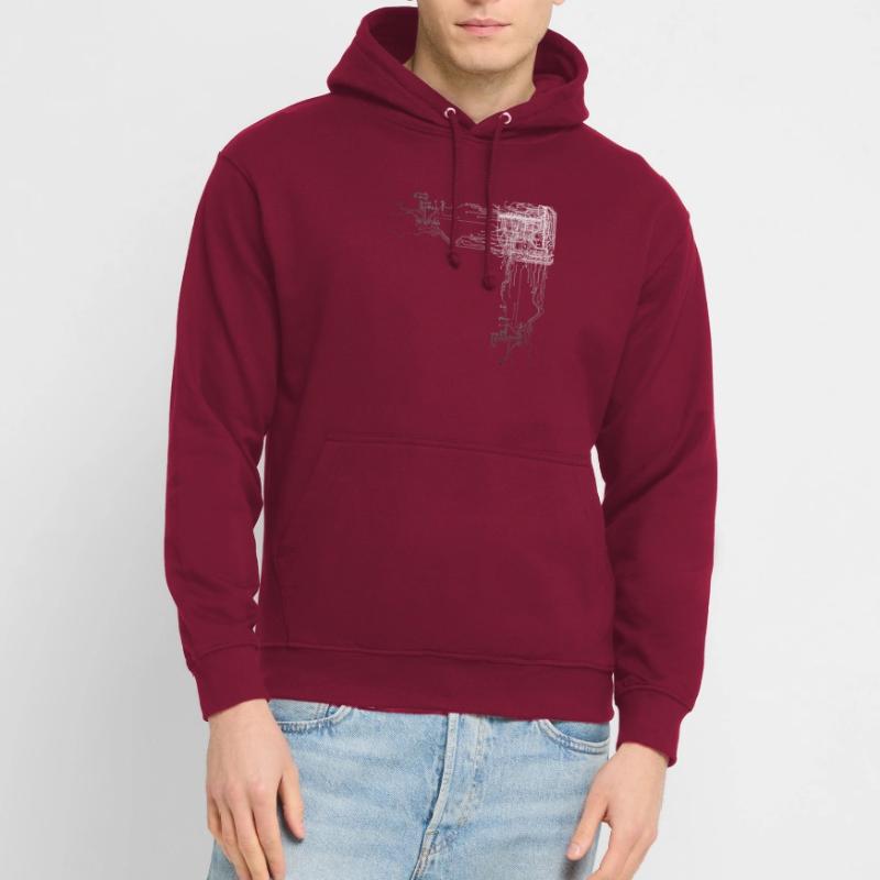 Programmierer CPU Nerd Computerprogrammierer Unisex Hoodie