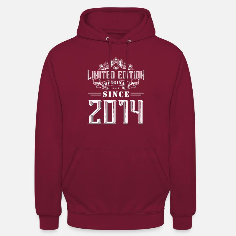 Édition limitée 2014 - Sweat-shirt à capuche unisexe - bordeaux