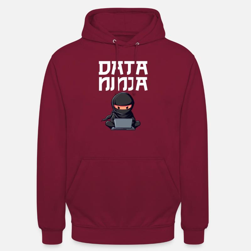 Data ninja data Scientist - Unisex Hoodie - Bordeaux