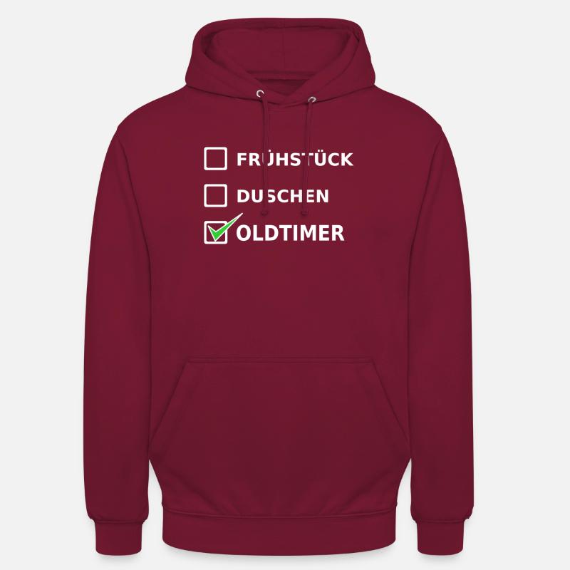 Oldtimer - Unisex Hoodie - Bordeaux