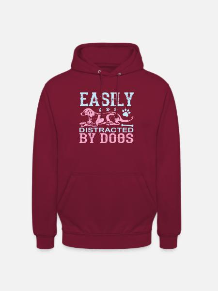 PawPrint Couture - Unisex Hoodie - Bordeaux