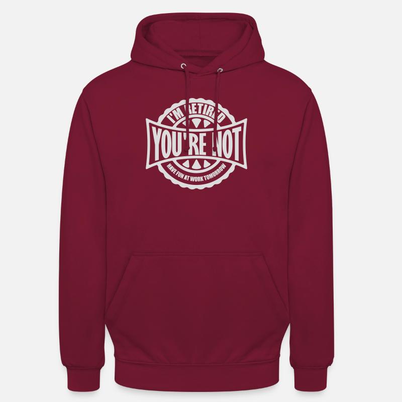 have fun at work - Unisex Hoodie - Bordeaux