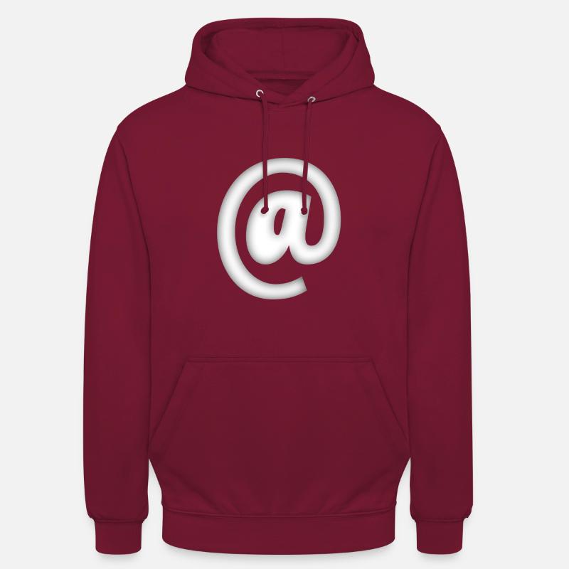 an - Unisex Hoodie - Bordeaux