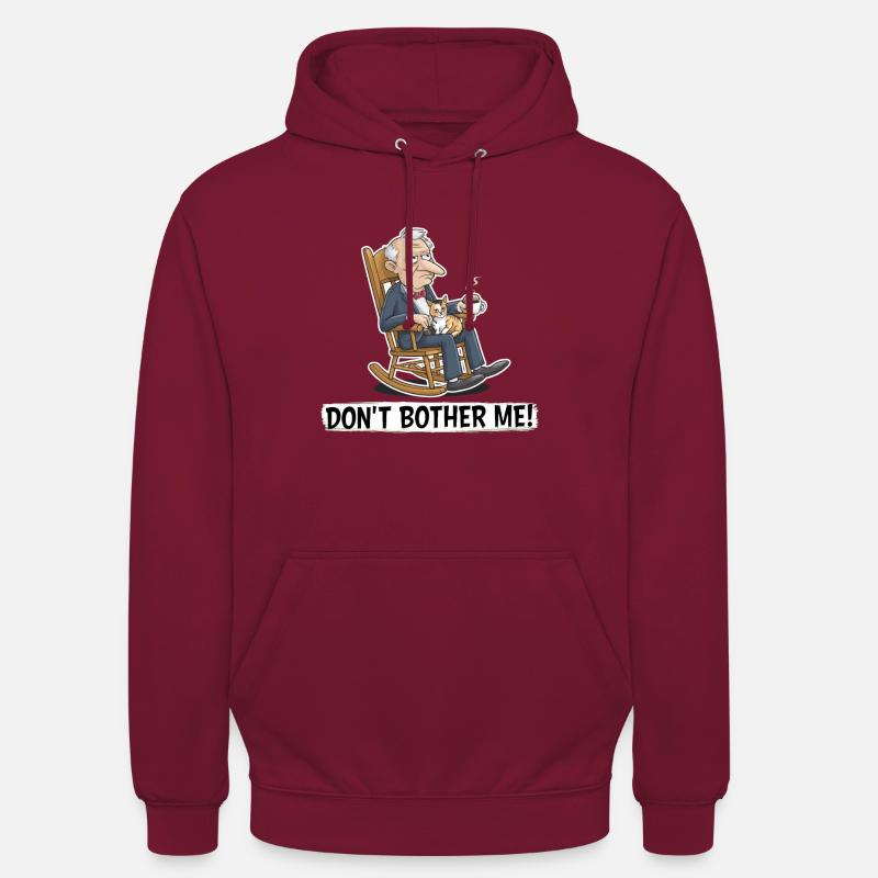 GRINIG GUBBE - Luvtröja unisex - bordeaux
