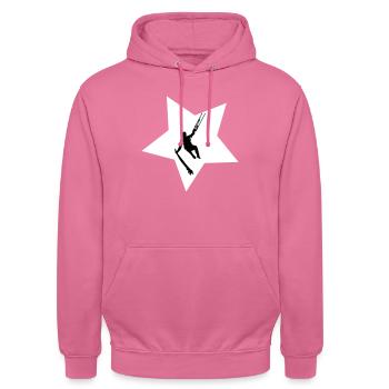 Kitesurfen - Unisex Hoodie - Pink - Vorne - Alina (178cm) & Michal (187cm)