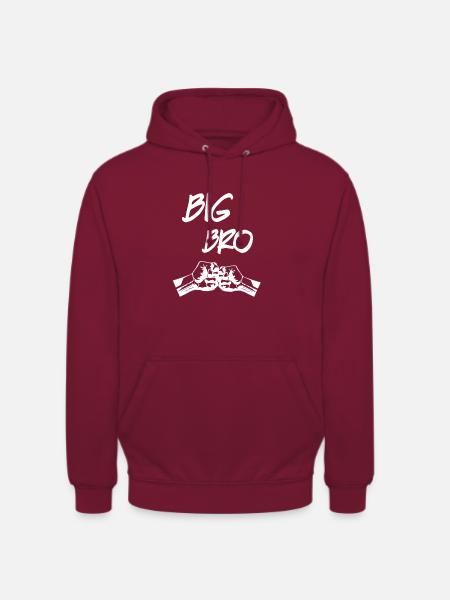 Big Bro Faust - Unisex Hoodie - Bordeaux