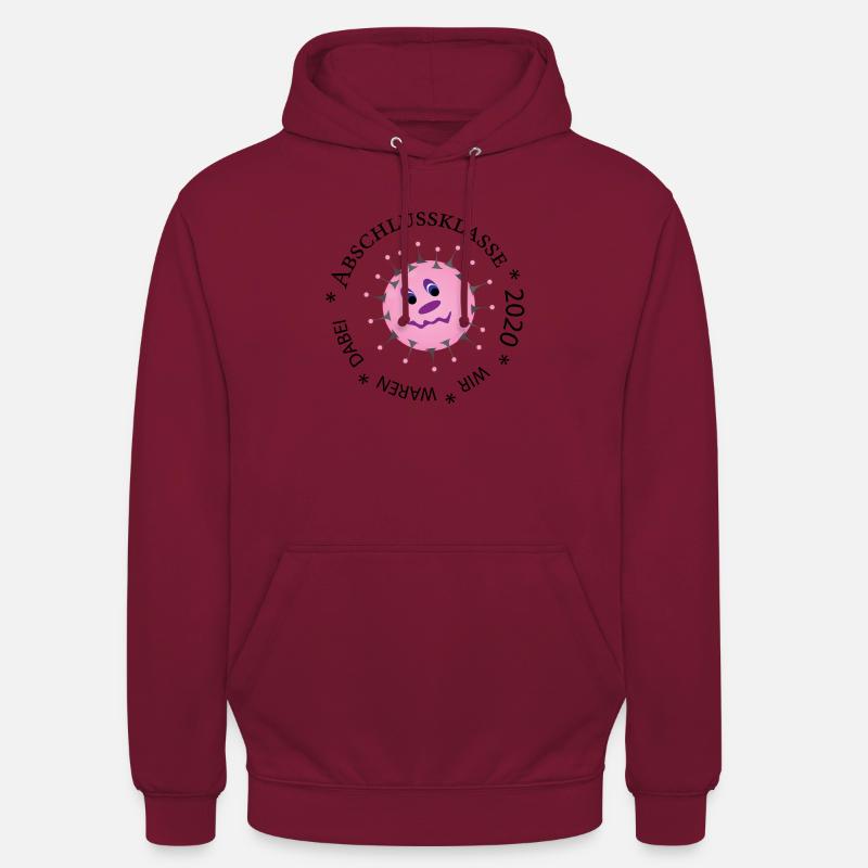 Abschluss 2020 - Unisex Hoodie - Bordeaux