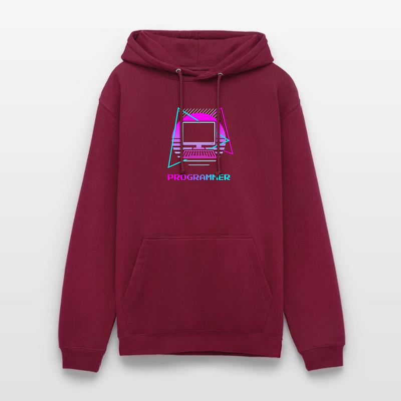 Retro Programmer Computer Programming Unisex Hoodie