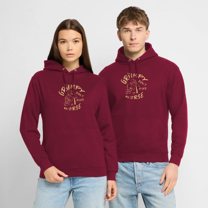 Grumpy dwarf - grumpy dwarf Unisex Hoodie