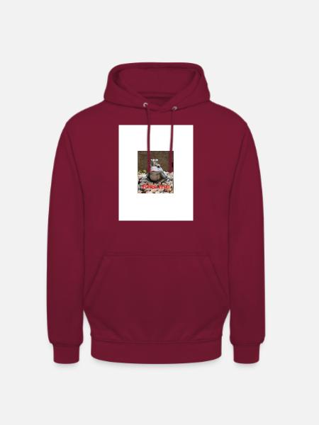 Kiss me - Unisex Hoodie - Bordeaux