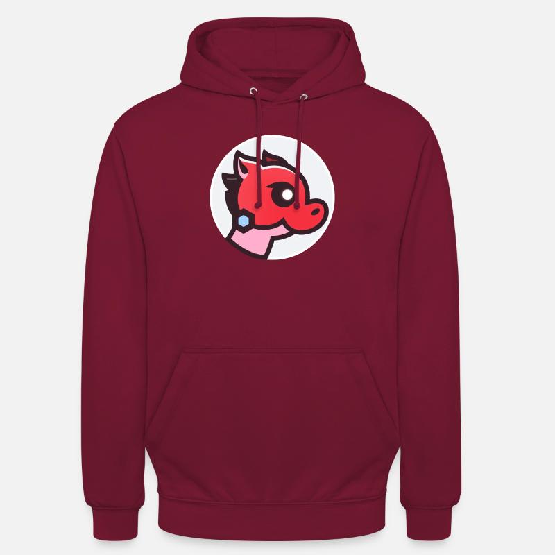 Chiffre Roter Drache - Unisex Hoodie - Bordeaux