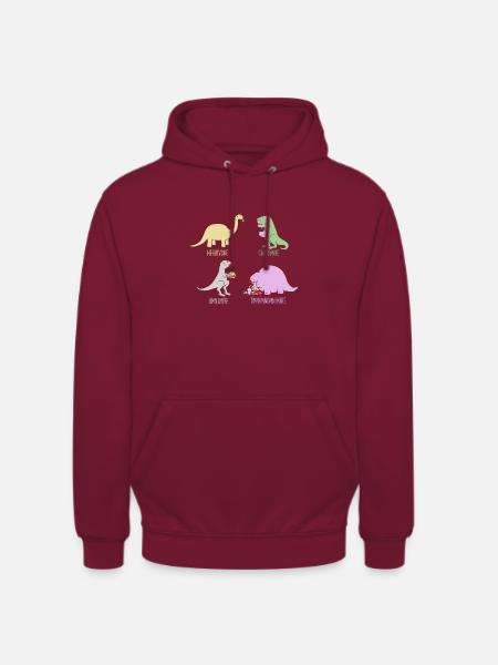 Omnomnivore - Unisex Hoodie - Bordeaux