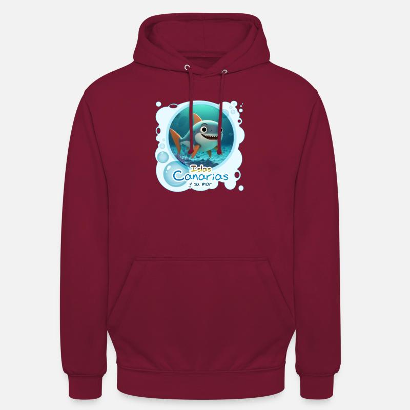 Hai - Unisex Hoodie - Bordeaux