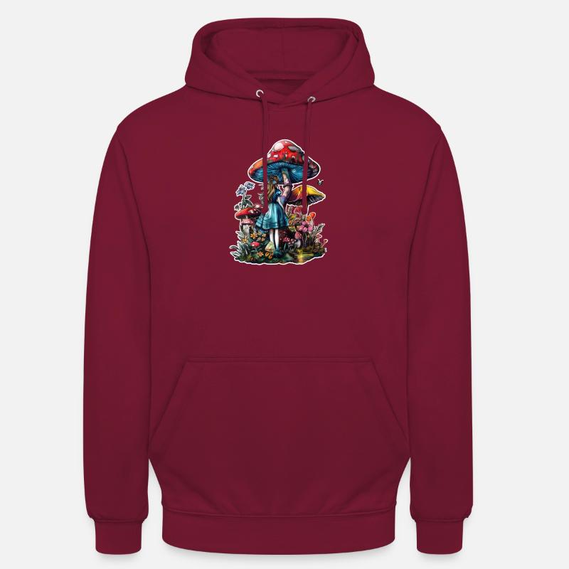 Wunderland - Unisex Hoodie - Bordeaux