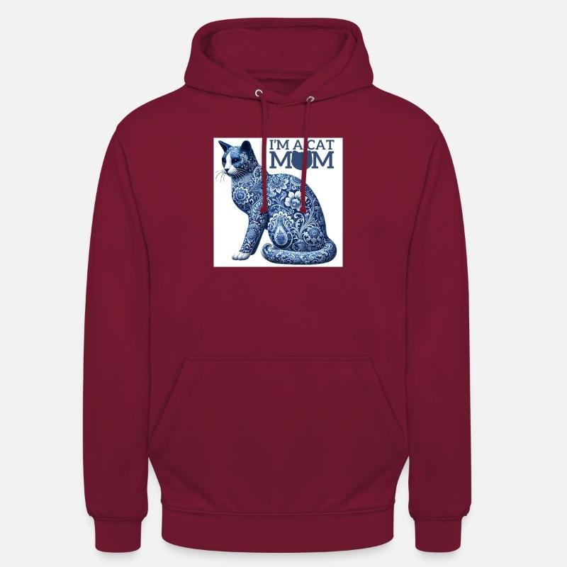 Katze .01 - Unisex Hoodie - Bordeaux