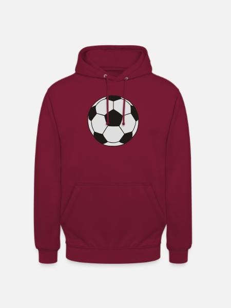 Football - Unisex Hoodie - bordeaux