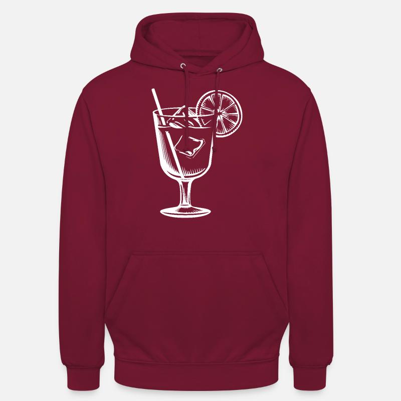 Boisson à la limonade - Sweat-shirt à capuche unisexe - bordeaux