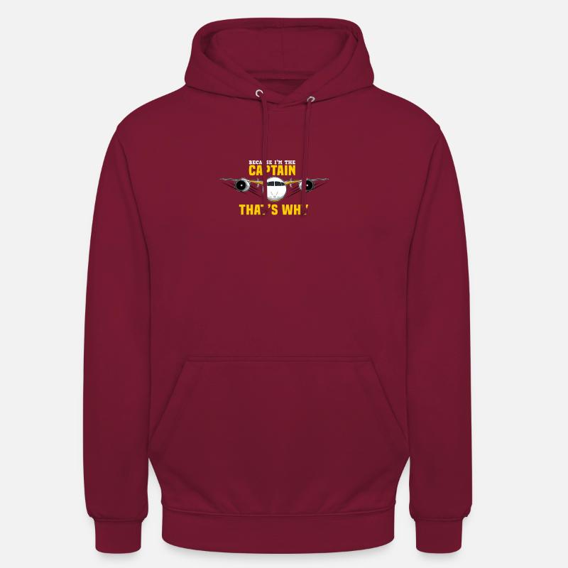 Versuchsfliegerflugzeugluftfahrtluftfahrt dji Geschenk - Unisex Hoodie - Bordeaux