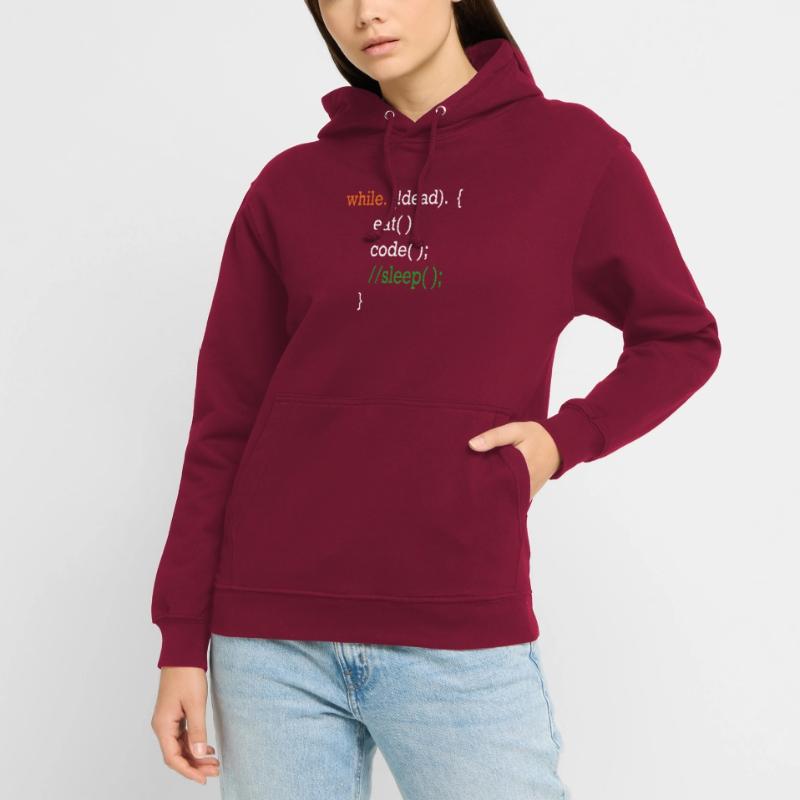 Programmierer Coding Shirt Sweat-shirt à capuche unisexe