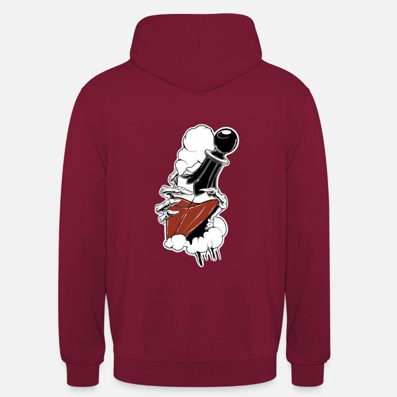 Elixir - Sweat-shirt à capuche unisexe - bordeaux