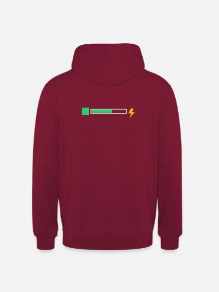 energy - Unisex Hoodie - bordeaux