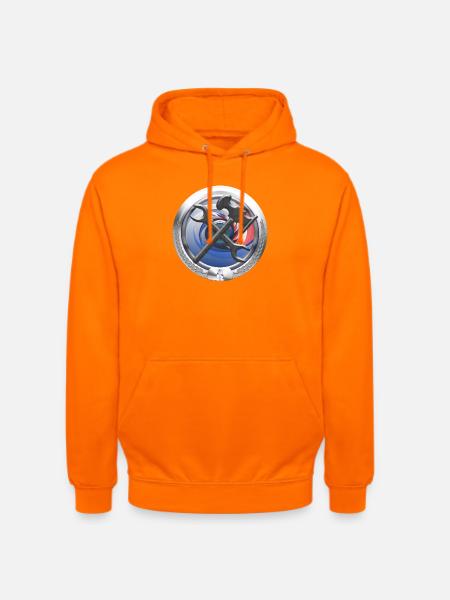 Craft Heating Water Sanitary Emblem - Unisex Hoodie - orange