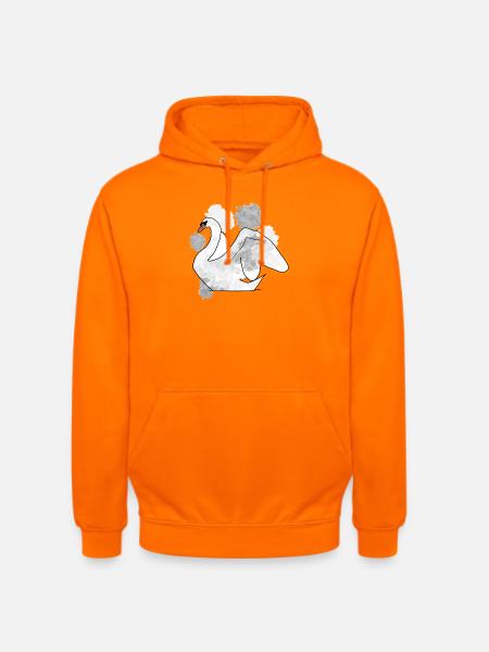 Schwan - Unisex Hoodie - Orange