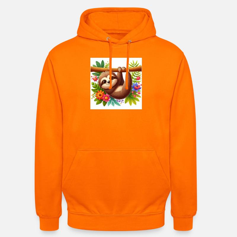 Faultier - Unisex Hoodie - Orange
