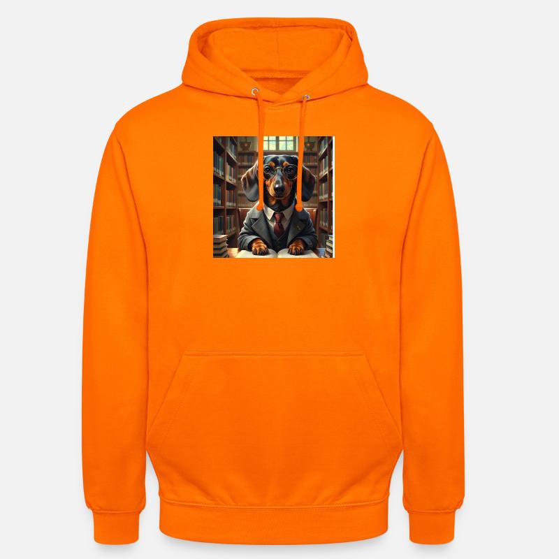Détective de l’école Détective canin - Sweat-shirt à capuche unisexe - orange