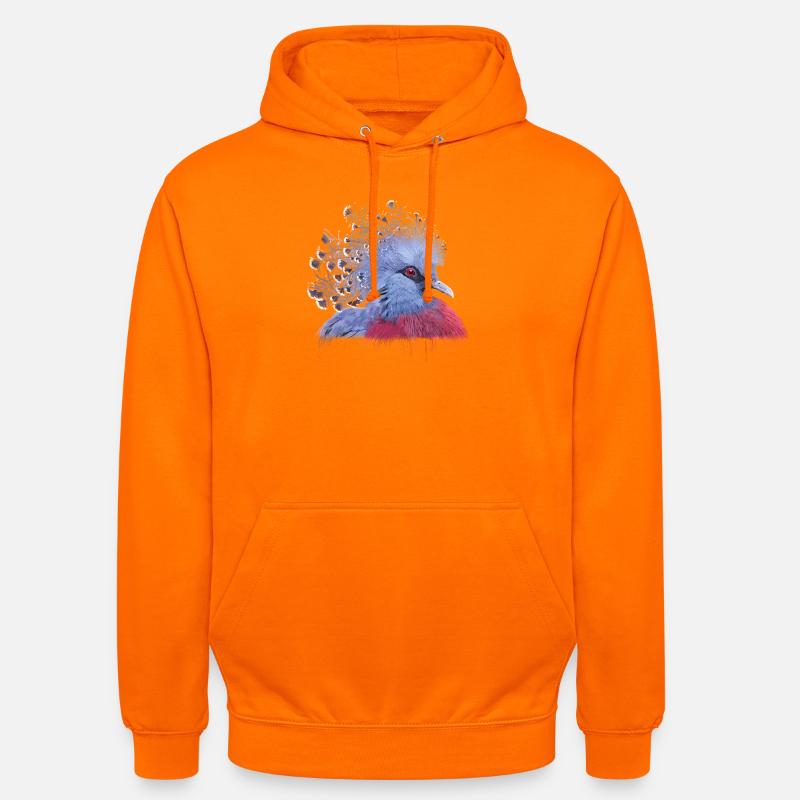 Krontaube - Unisex Hoodie - Orange
