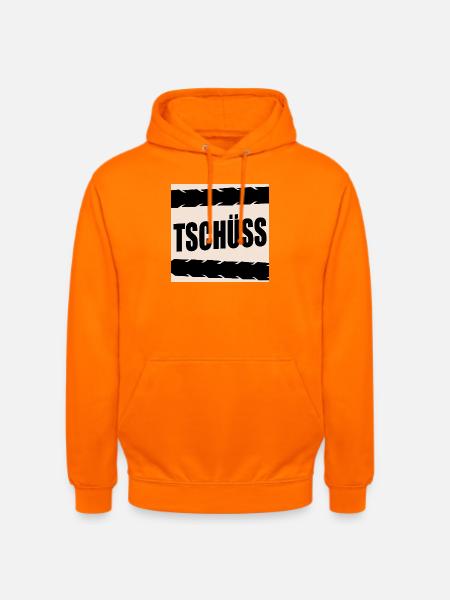 GOODBYE BYE BIKE CYCLISTS - Unisex Hoodie - orange