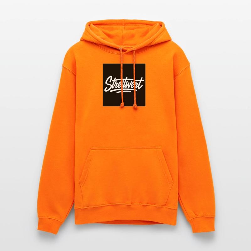 Logo Contested Script Noir Sweat-shirt à capuche unisexe